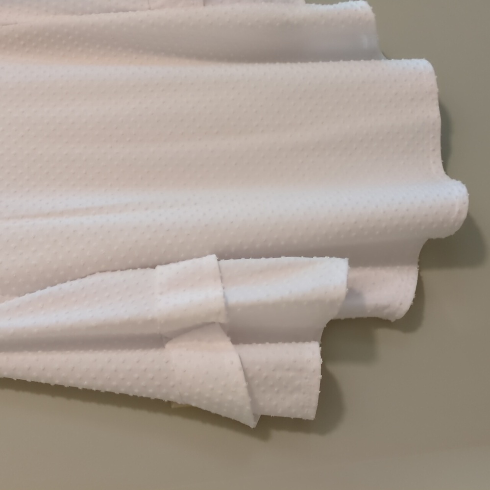 Ruby Rd. White Textured Petite Top - Picture 3 of 4
